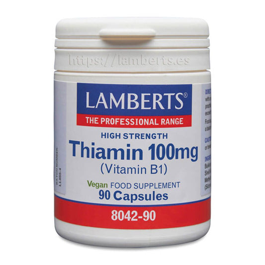 Tiamina (Vitamina B1) de la marca Lamberts en Vitamina B