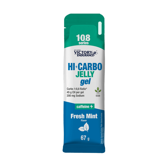 Gel Hi Carbo Jelly Gel Con Cafeína 1:0,8 Series de la marca Victory Endurance en Victory Endurance