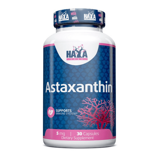 Astaxantina 5mg de la marca Haya Labs en Antioxidantes