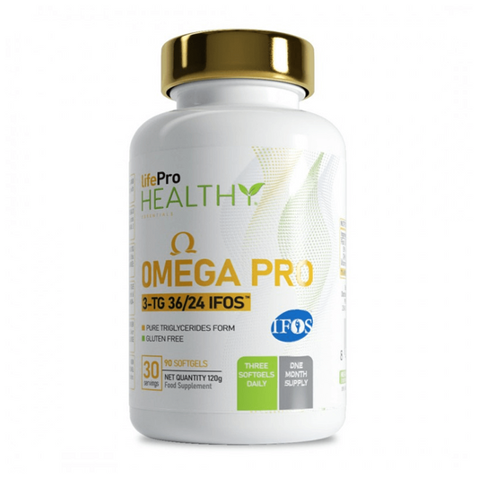 Omega 3 Pro 3-TG 36/24 IFOS de la marca LifePRO en Omega 3
