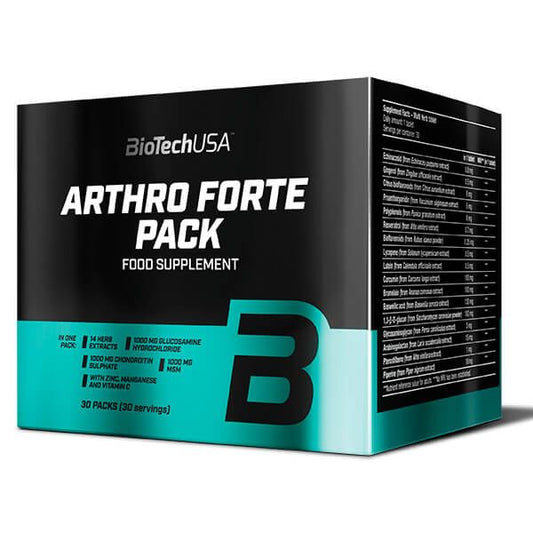 Arthro Forte Pack de la marca Biotech USA en Fórmulas para mejora articular