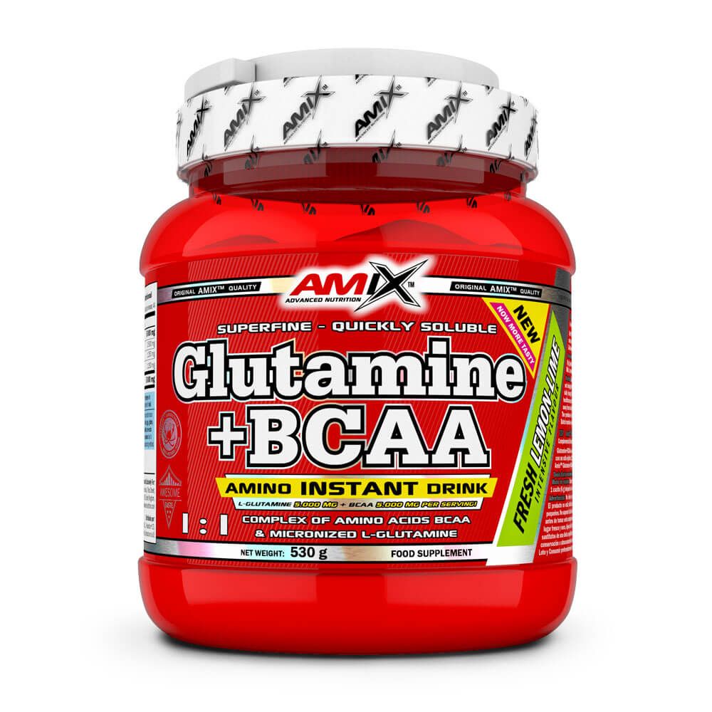 Glutamina + BCAA en 500g del fabricante Amix Nutrition de la categoría bcaa + glutamina
