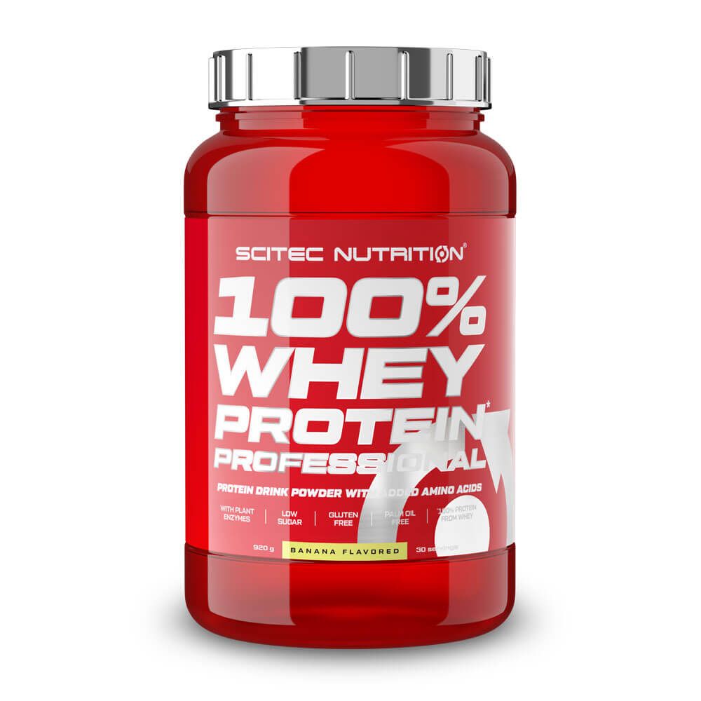 100% Whey Protein Professional bote de 920g de Scitec Nutrition - proteina de suero whey