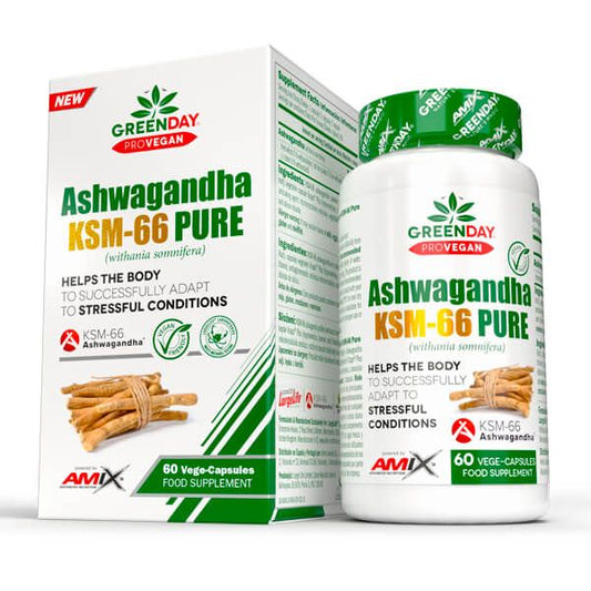 Ashwagandha KSM-66 Pure de la marca Amix Nutrition en Salud y Bienestar