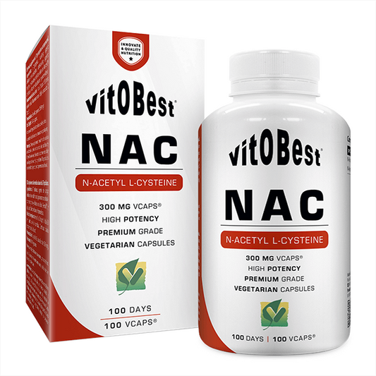 NAC (N-Acetyl L-Cysteine) de la marca VitoBest en AntiCortisol