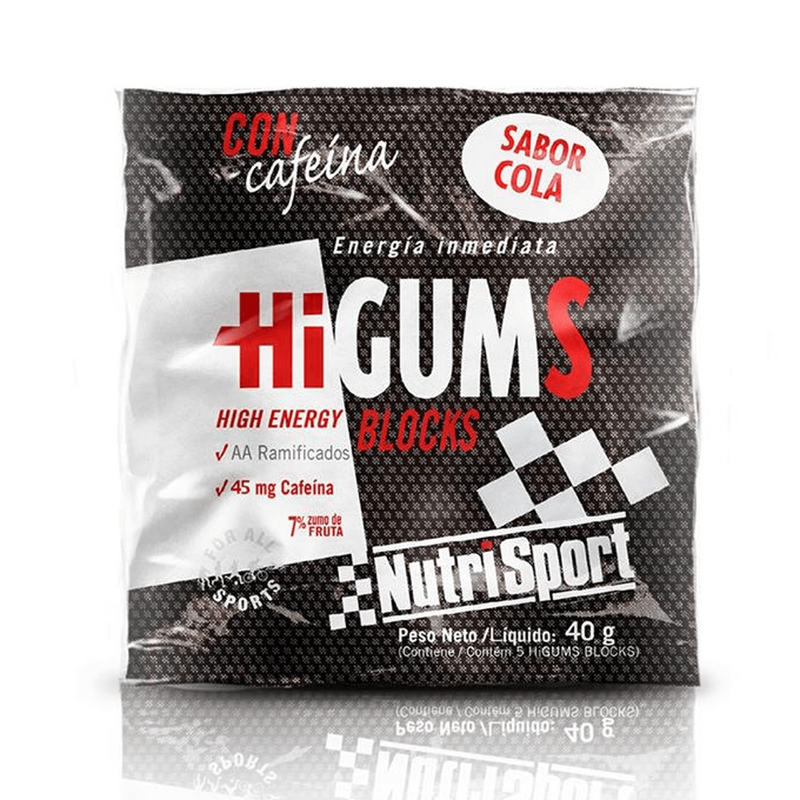 Higums Blocks con Cafeína - Nutrisport 1