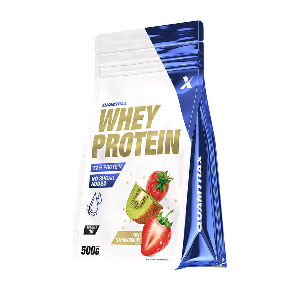 100% Whey Protein envase de 500g suplemento de proteina de suero whey del fabricante Quamtrax