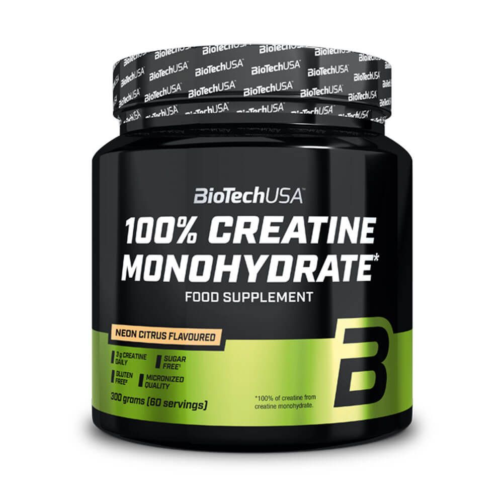 100% Creatina Monohidrato en 300g de Biotech USA