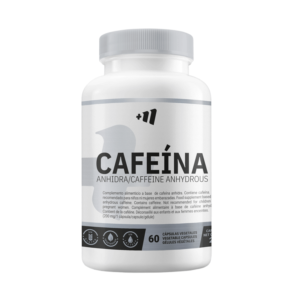 Cafeína en 60 cápsulas vegetales de MM Supplements