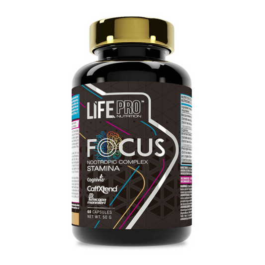 Focus Nootropic Complex de la marca LifePRO en Pre entreno sin estimulantes