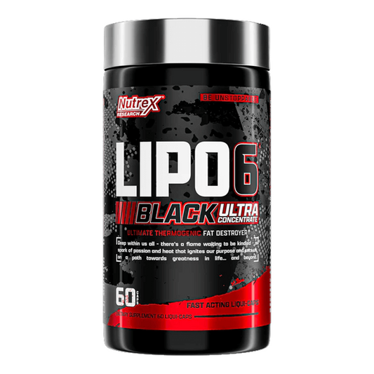 Lipo 6 Black Ultra Concentrado de la marca Nutrex en Cafeína y extractos vegetales