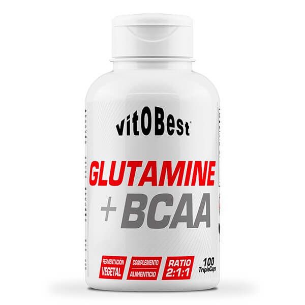 Glutamina + BCAA en cápsulas - VitoBest 0