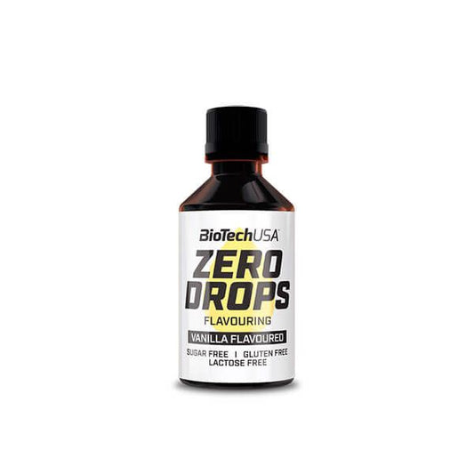 Saborizante Zero Drops de la marca Biotech USA en Alimentación Saludable