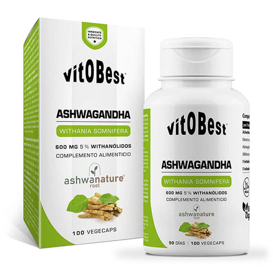 Ashwagandha (Ashwanature Root®) de la marca VitoBest en Salud y Bienestar