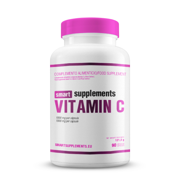 Vitamina C 1000mg en 90 cápsulas por Smart Supplements