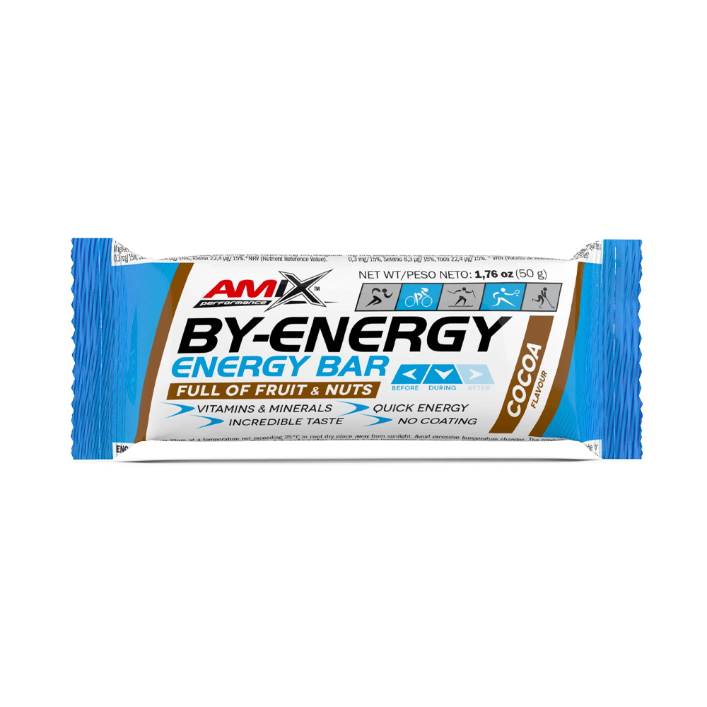 Barrita By-Energy de 50g de Amix Performance (Barritas de Carbohidratos)