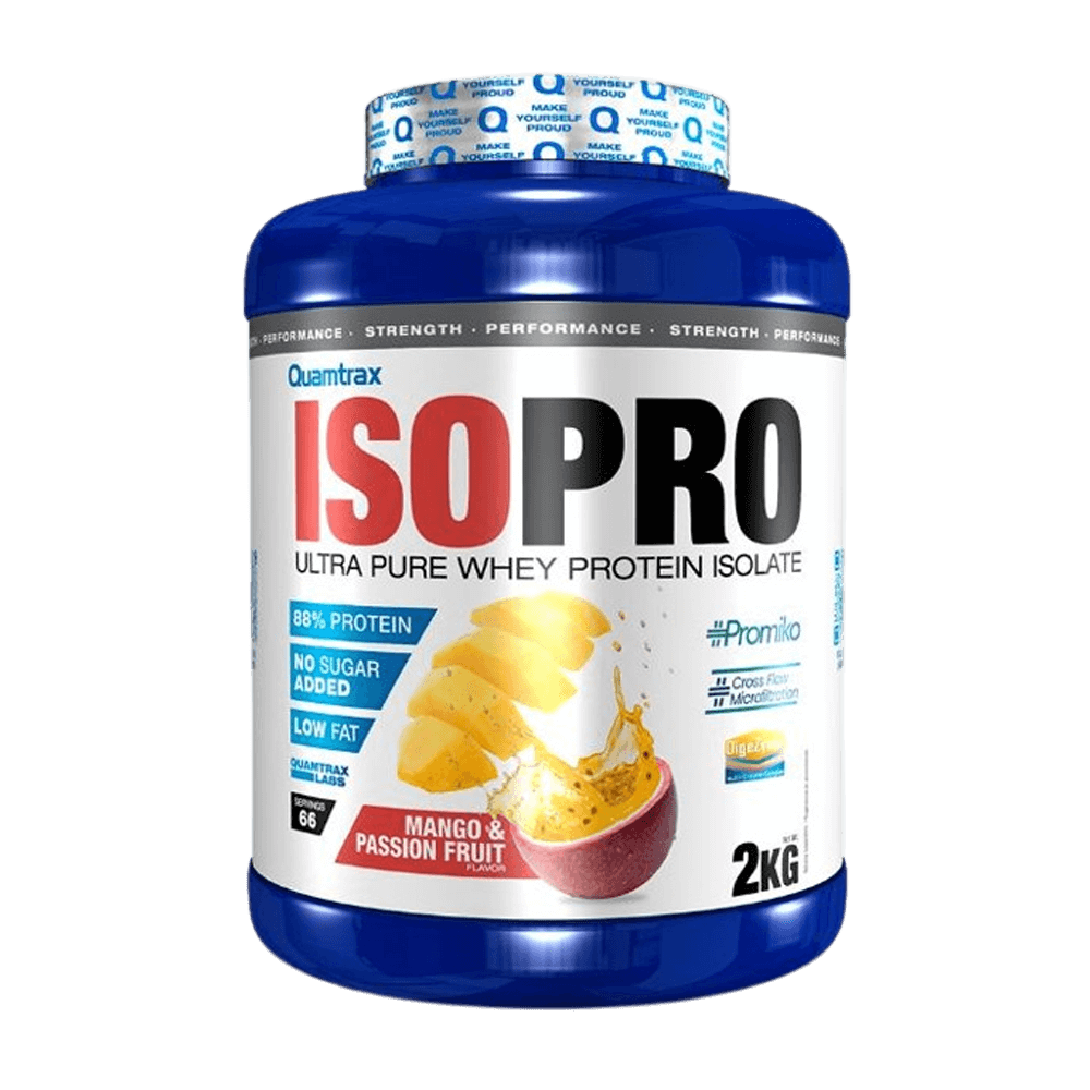 Isopro CFM de 2kg del fabricante Quamtrax en la sección de proteína de aislado de suero isolate