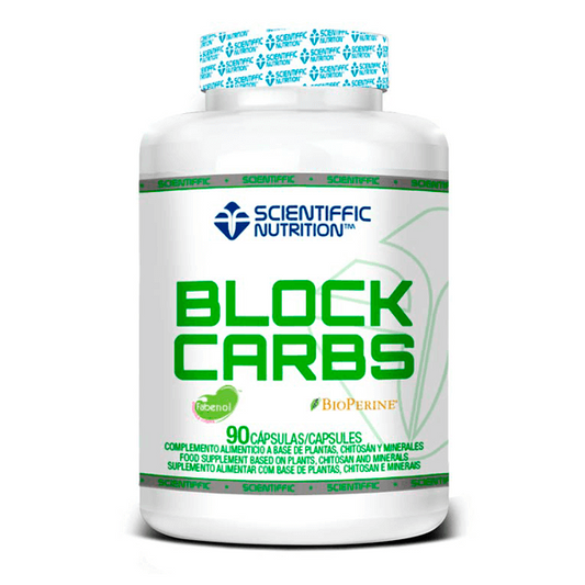 Block Carbs de la marca Scientiffic Nutrition en Fibras y quitosano