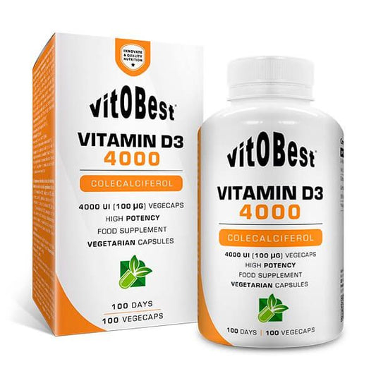 Vitamina D3 4000 UI de la marca VitoBest en Vitamina D
