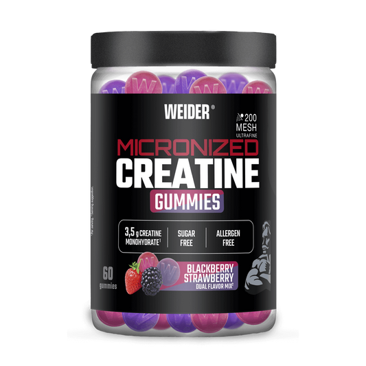 Creatina Micronizada Gummies 200 Mesh de la marca Weider en Creatina