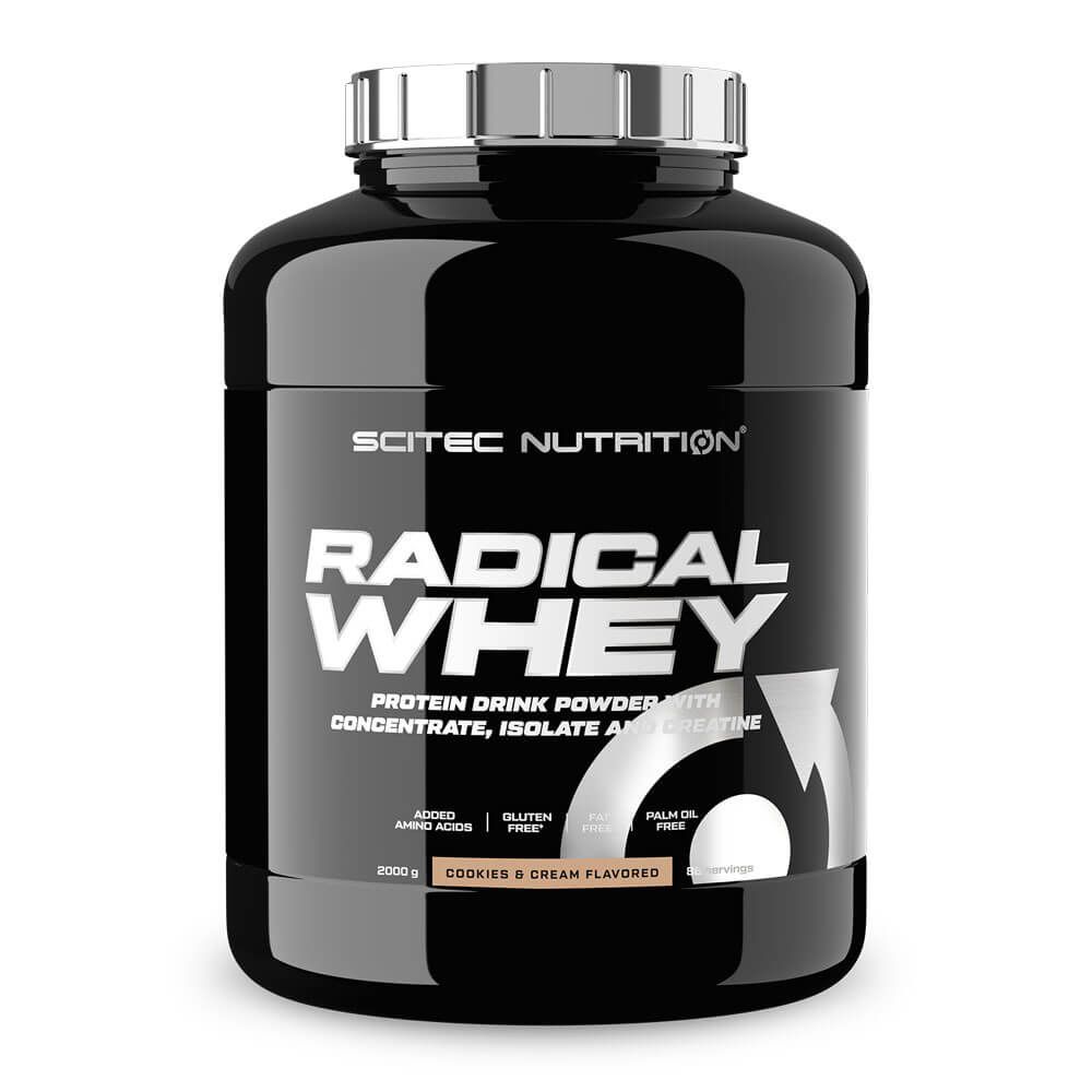 Radical Whey de 2kg en la categoría proteina de suero whey de la marca Scitec Nutrition