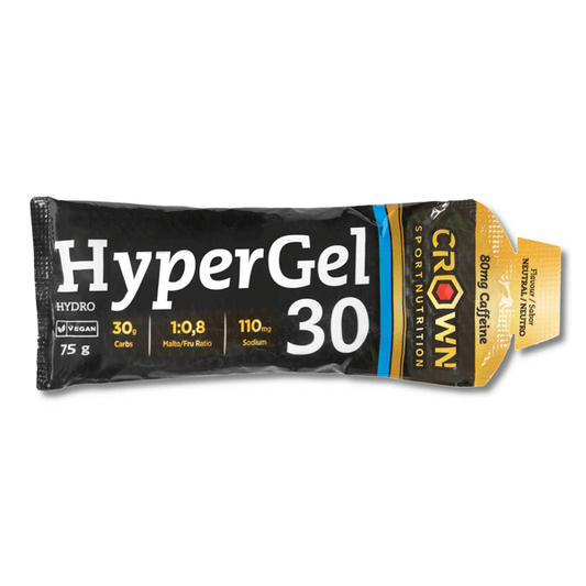 Gel HyperGel 30 Hydro con Cafeína de la marca Crown Sport Nutrition en Energéticos