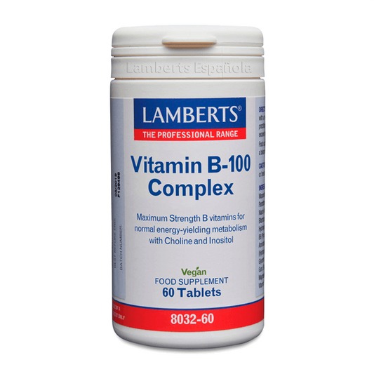 Complejo Vitamina B-100 de la marca Lamberts en Complejos Multivitaminicos
