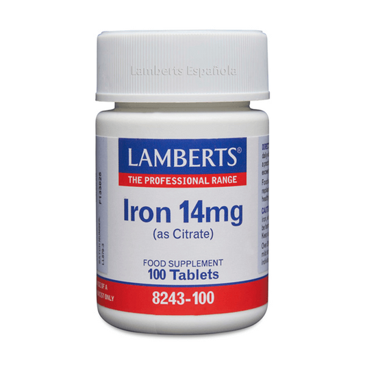 Hierro 14mg de la marca Lamberts en Minerales