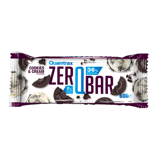 Barrita Zero QBar de la marca Quamtrax en Barritas de Proteinas