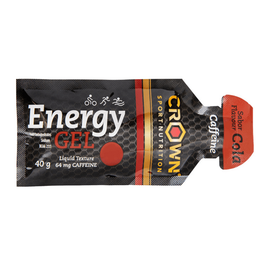 Energy Gel con Cafeína de la marca Crown Sport Nutrition en Energéticos