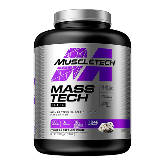 Mass Tech Elite de la marca Muscletech en Ganadores de peso con proteína