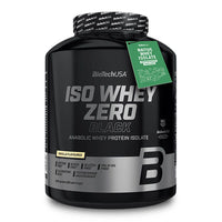Iso Whey Zero Black de 1816g del fabricante Biotech USA - proteína de aislado de suero isolate