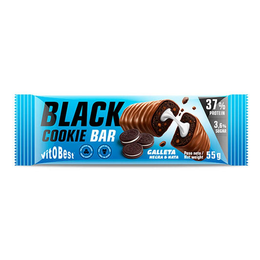Barrita Black Cookie de la marca VitoBest en Barritas de Proteinas