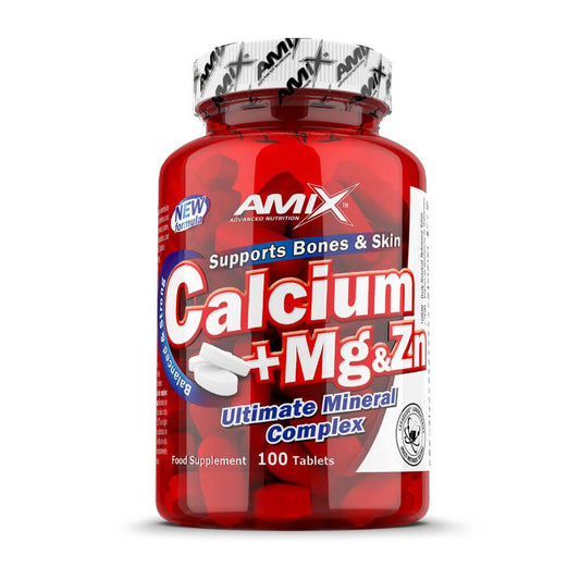 Calcio + Magnesio + Zinc de la marca Amix Nutrition en Minerales