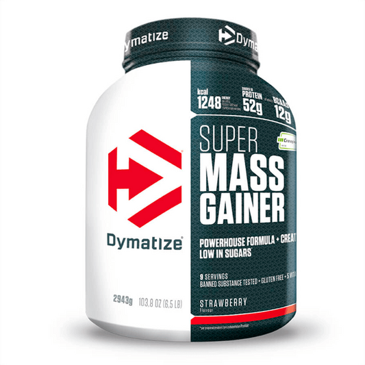 Super Mass Gainer de la marca Dymatize en Proteinas sin gluten