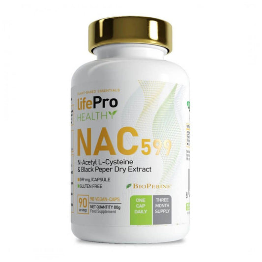 NAC 599mg de la marca LifePRO en Antioxidantes