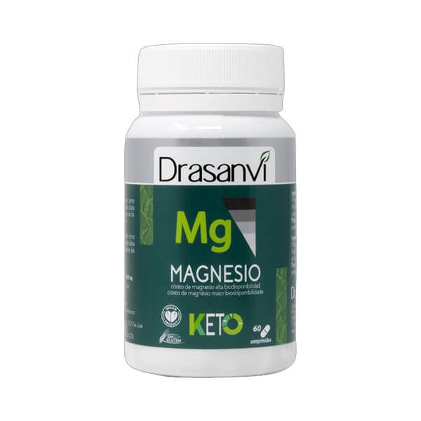 Magnesio bote de 60 tabletas keto de la marca Drasanvi