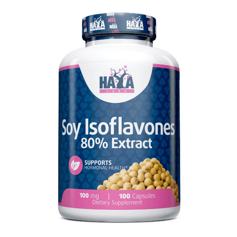 Isoflavonas de Soja 100mg - Haya Labs 0