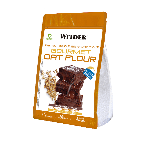 Harina de Avena Gourmet de 1kg del fabricante Weider (Harina de Avena Dulce)