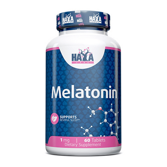 Melatonina 1mg de la marca Haya Labs en Mejora del sueño
