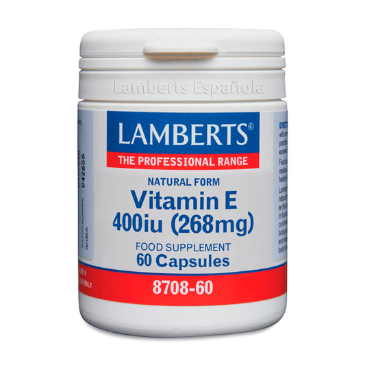Vitamina E Natural 400IU de la marca Lamberts en Vitamina E