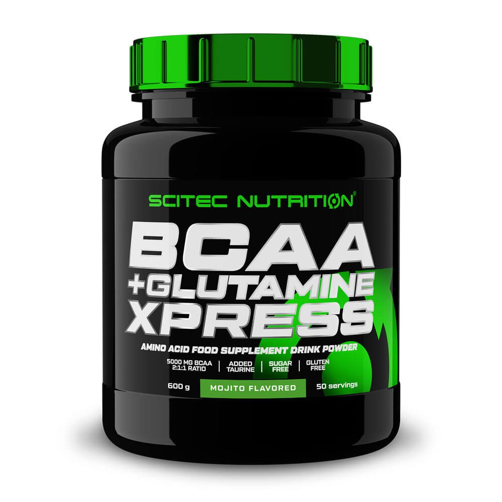 BCAA + Glutamina Xpress presentación de 600g de Scitec Nutrition