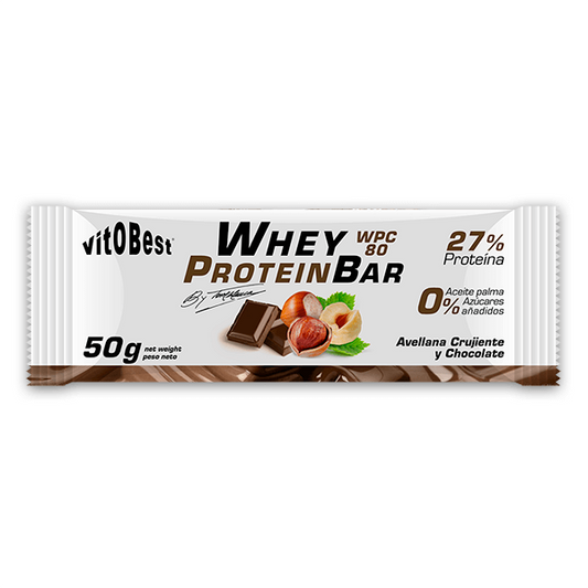 Barrita Whey Protein Bar by Torreblanca de la marca VitoBest en Barritas de Proteinas