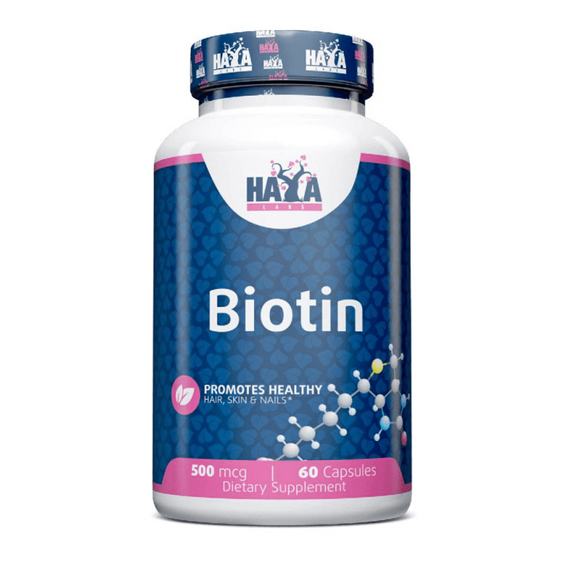 Biotina 500 mcg - Haya Labs 0