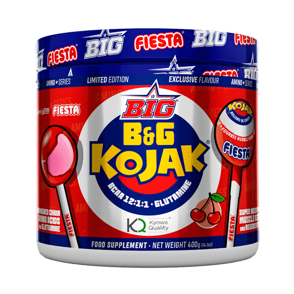 B&G Kojak bote de bcaa 12:1:1 + glutamina edición limitada de la sección bcaa + glutamina por BIG
