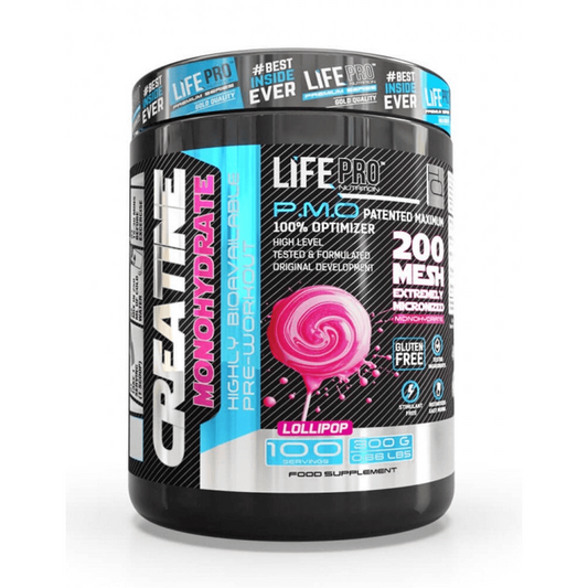 Creatina Monohidrato 200 Mesh (con sabor) de la marca LifePRO en Creatina monohidrato