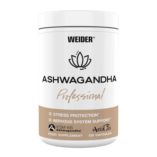 Ashwagandha Profesional de la marca Weider en Vitalidad y Energia
