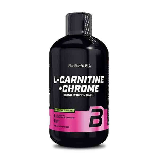 L-Carnitina + Cromo líquida de la marca Biotech USA en L-Carnitina