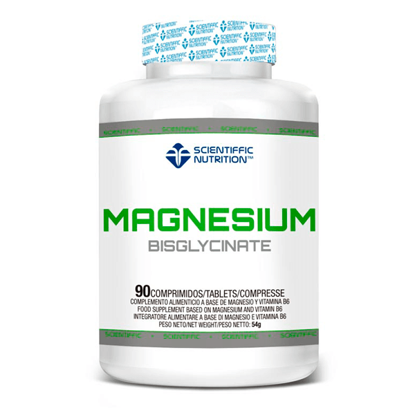 Bisglicinato de Magnesio bote de 90 tabletas del fabricante Scientiffic Nutrition