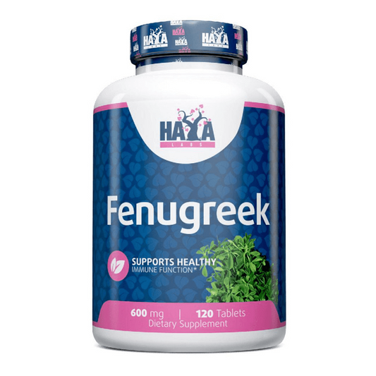 Fenogreco 600 mg de la marca Haya Labs en Extractos botánicos y minerales